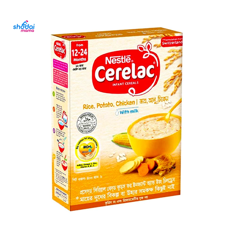Nestle Cerelac Rice Potato & Chicken with Milk (12-24m) 350gm